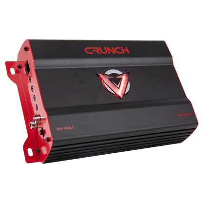 Crunch 1325W Mono block Subwoofer Car Audio Amplifier with Adjustable Crossovers - Find Fresh Goods