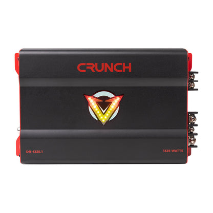 Crunch 1325W Mono block Subwoofer Car Audio Amplifier with Adjustable Crossovers - Find Fresh Goods