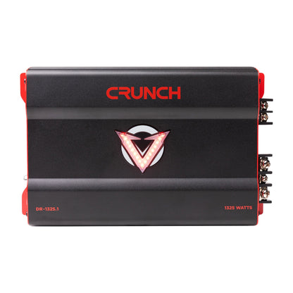 Crunch 1325W Mono block Subwoofer Car Audio Amplifier with Adjustable Crossovers - Find Fresh Goods