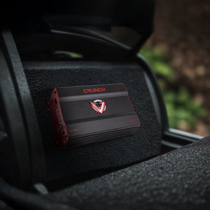 Crunch 1325W Mono block Subwoofer Car Audio Amplifier with Adjustable Crossovers - Find Fresh Goods