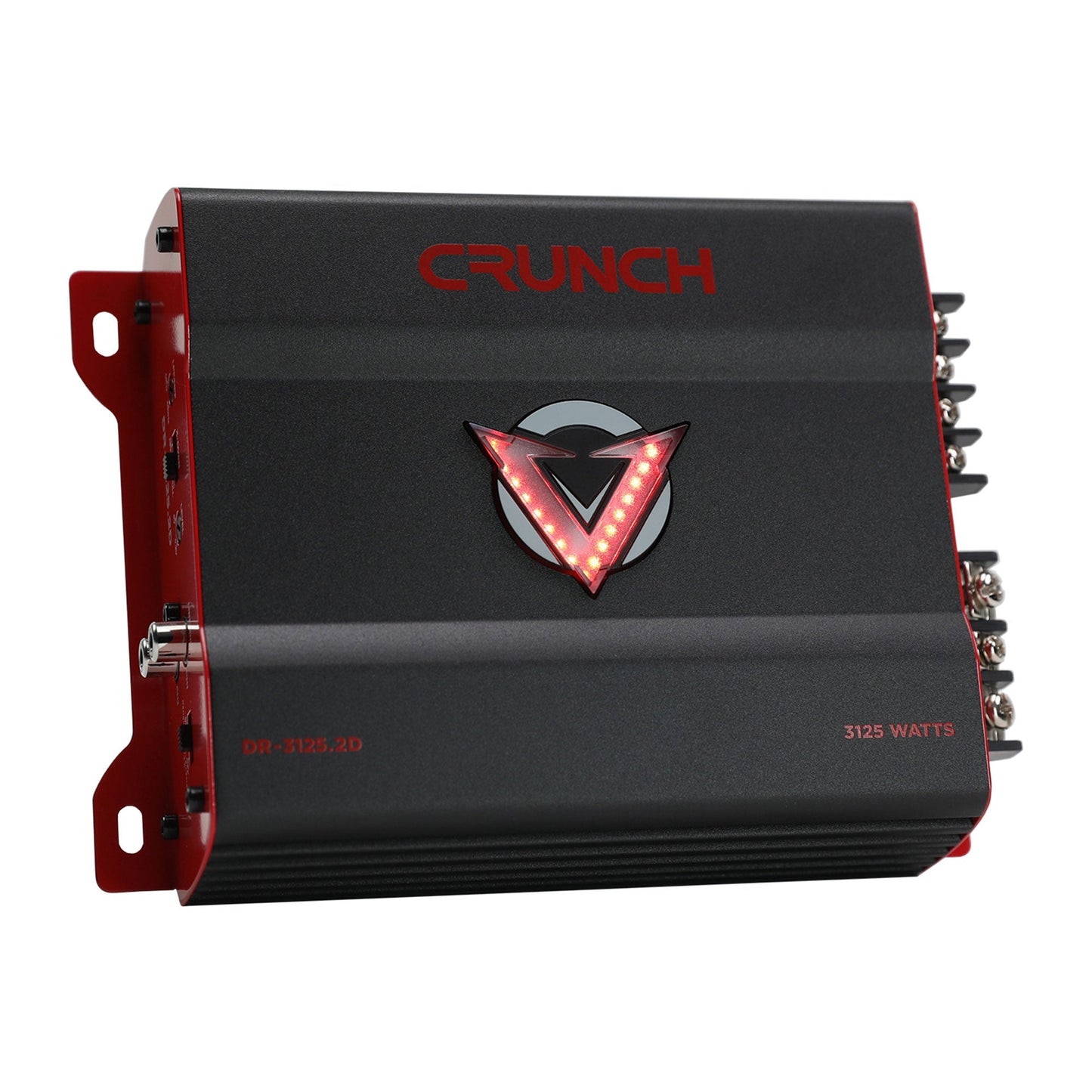 Crunch 3125W 2 Channel Subwoofer Car Audio Amp, Adjustable Crossovers, Bass Knob - Find Fresh Goods