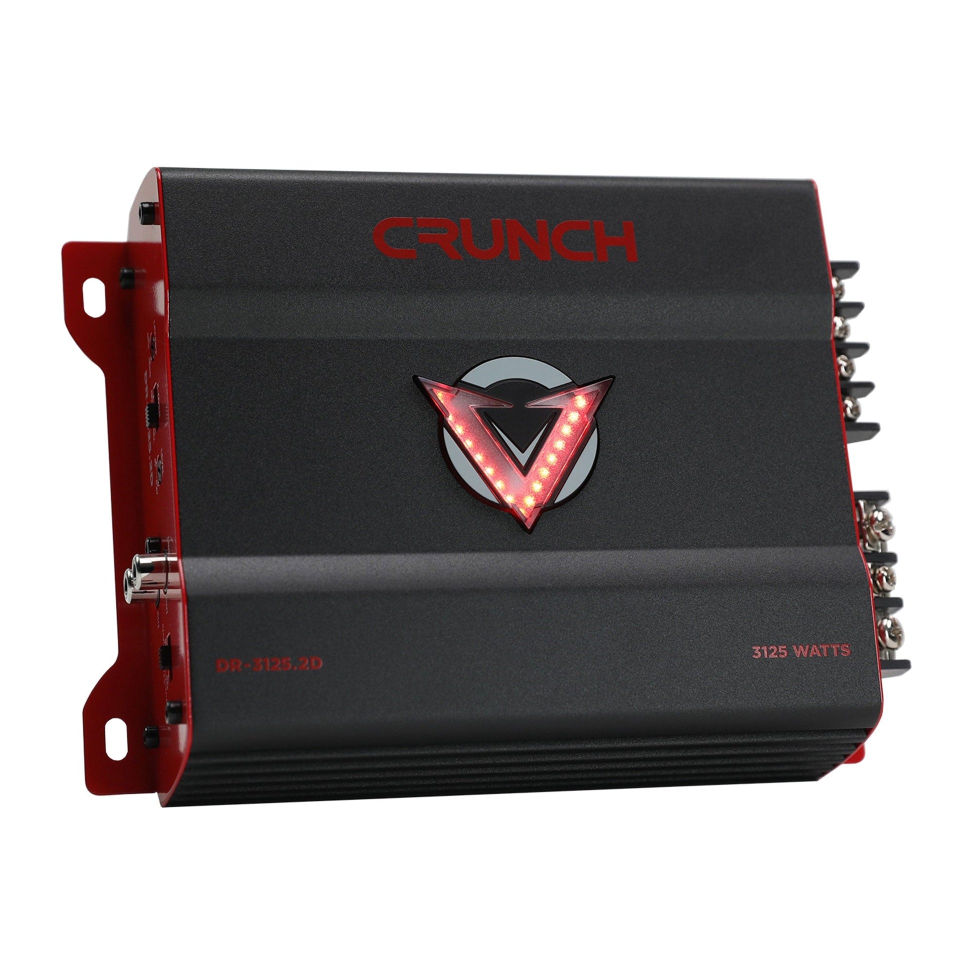 Crunch 3125W 2 Channel Subwoofer Car Audio Amp, Adjustable Crossovers, Bass Knob - Find Fresh Goods