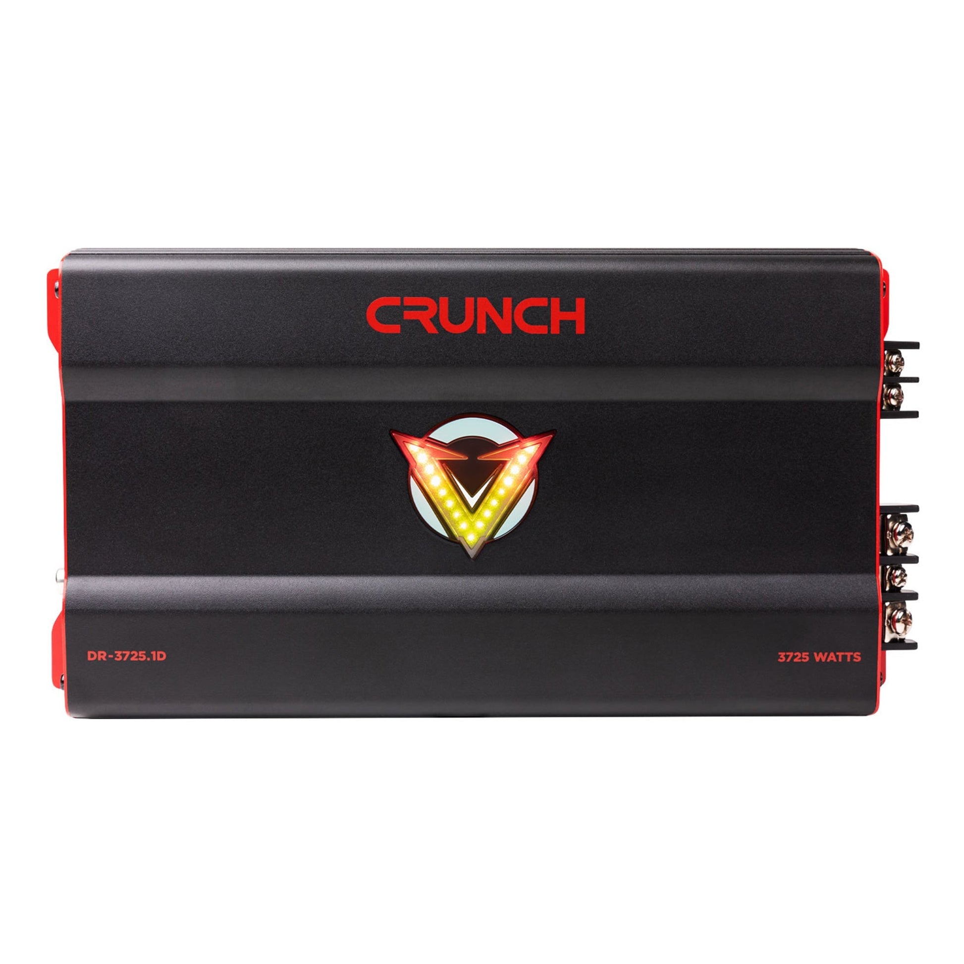 Crunch 3725W Monoblock Subwoofer Car Audio Amp, Adjustable Crossovers, Bass Knob - Find Fresh Goods
