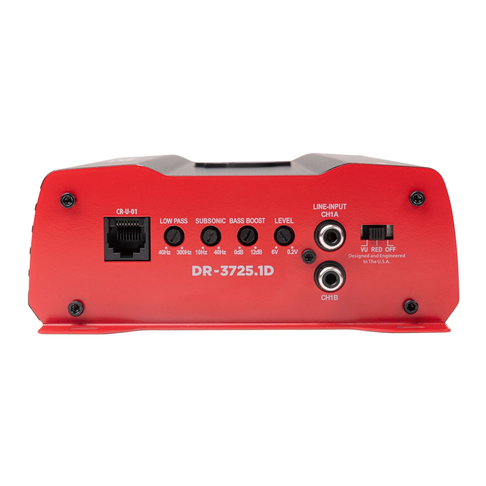 Crunch 3725W Monoblock Subwoofer Car Audio Amp, Adjustable Crossovers, Bass Knob - Find Fresh Goods