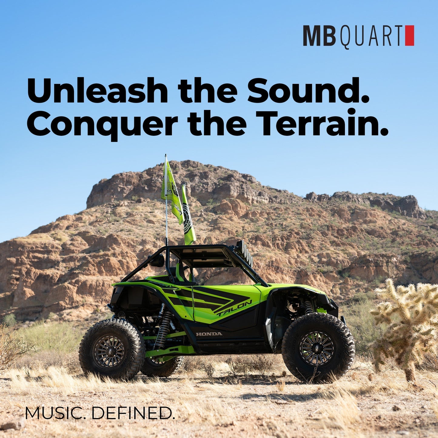 MB Quart Portable Touchscreen Car Stereo Audio System for Boat & UTV, Black - Find Fresh Goods