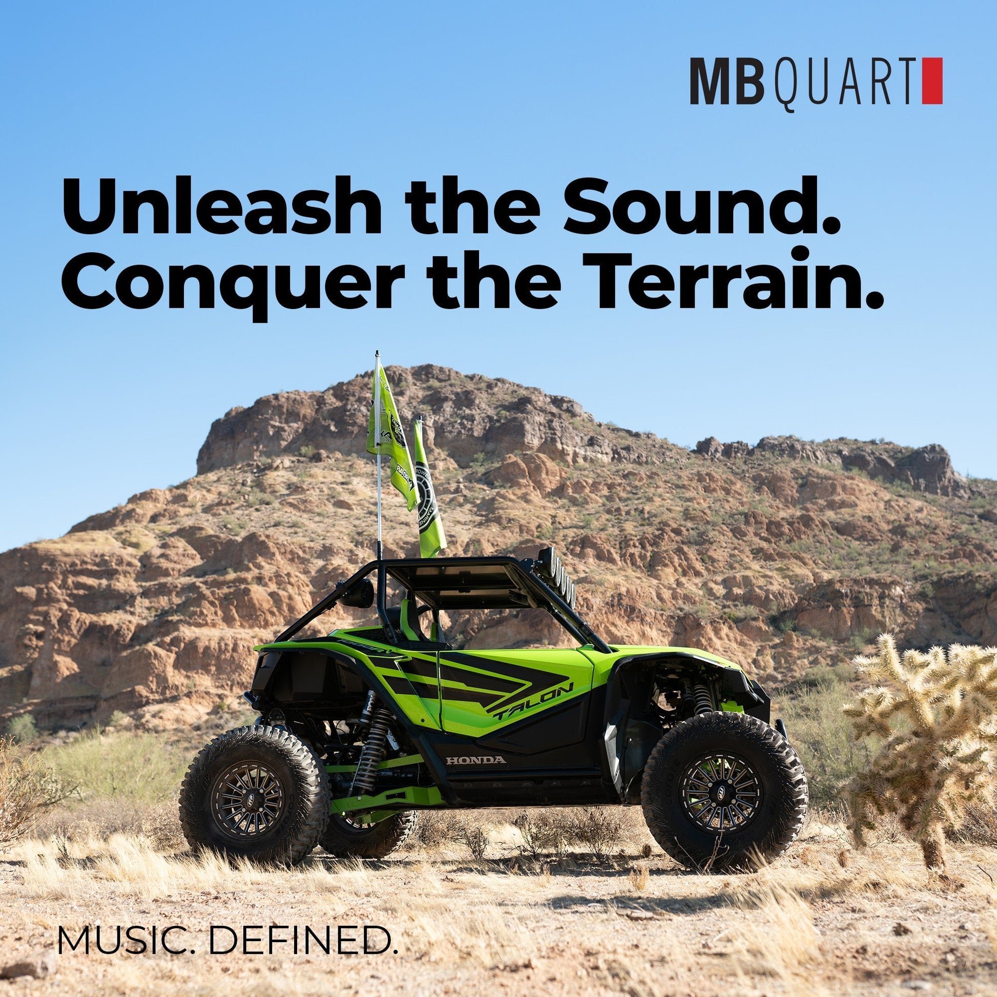 MB Quart Portable Touchscreen Car Stereo Audio System for Boat & UTV, Black - Find Fresh Goods