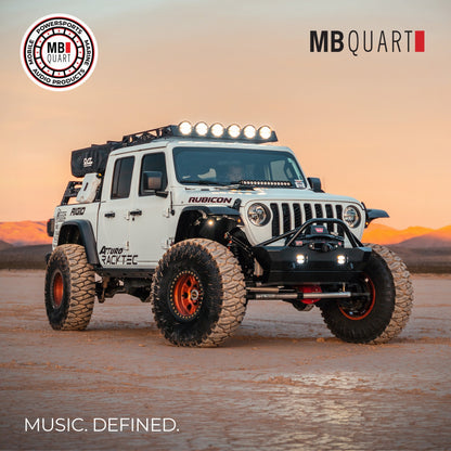 MB Quart Portable Touchscreen Car Stereo Audio System for Boat & UTV, Black - Find Fresh Goods