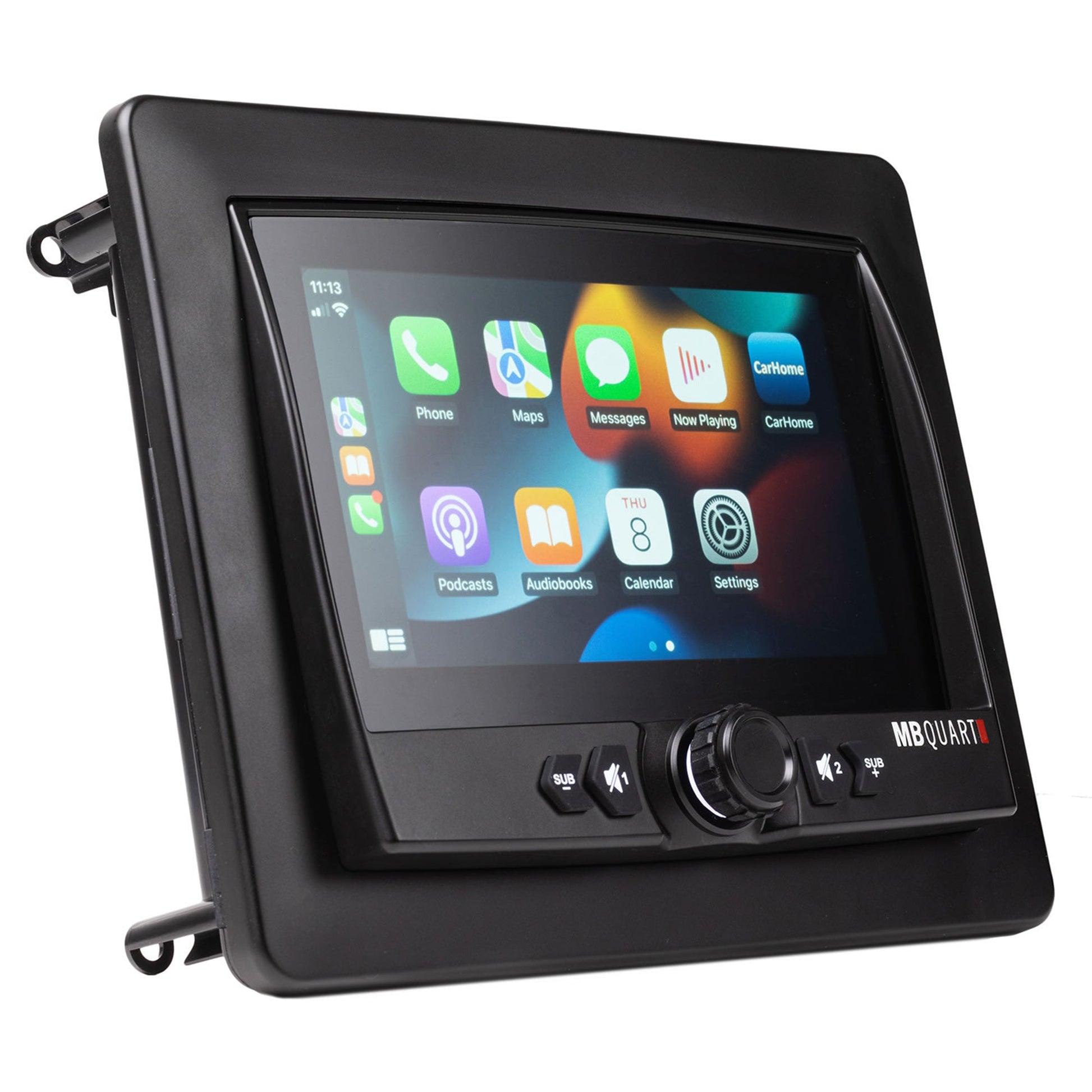 MB Quart Portable Touchscreen Car Stereo Audio System for Boat & UTV, Black - Find Fresh Goods