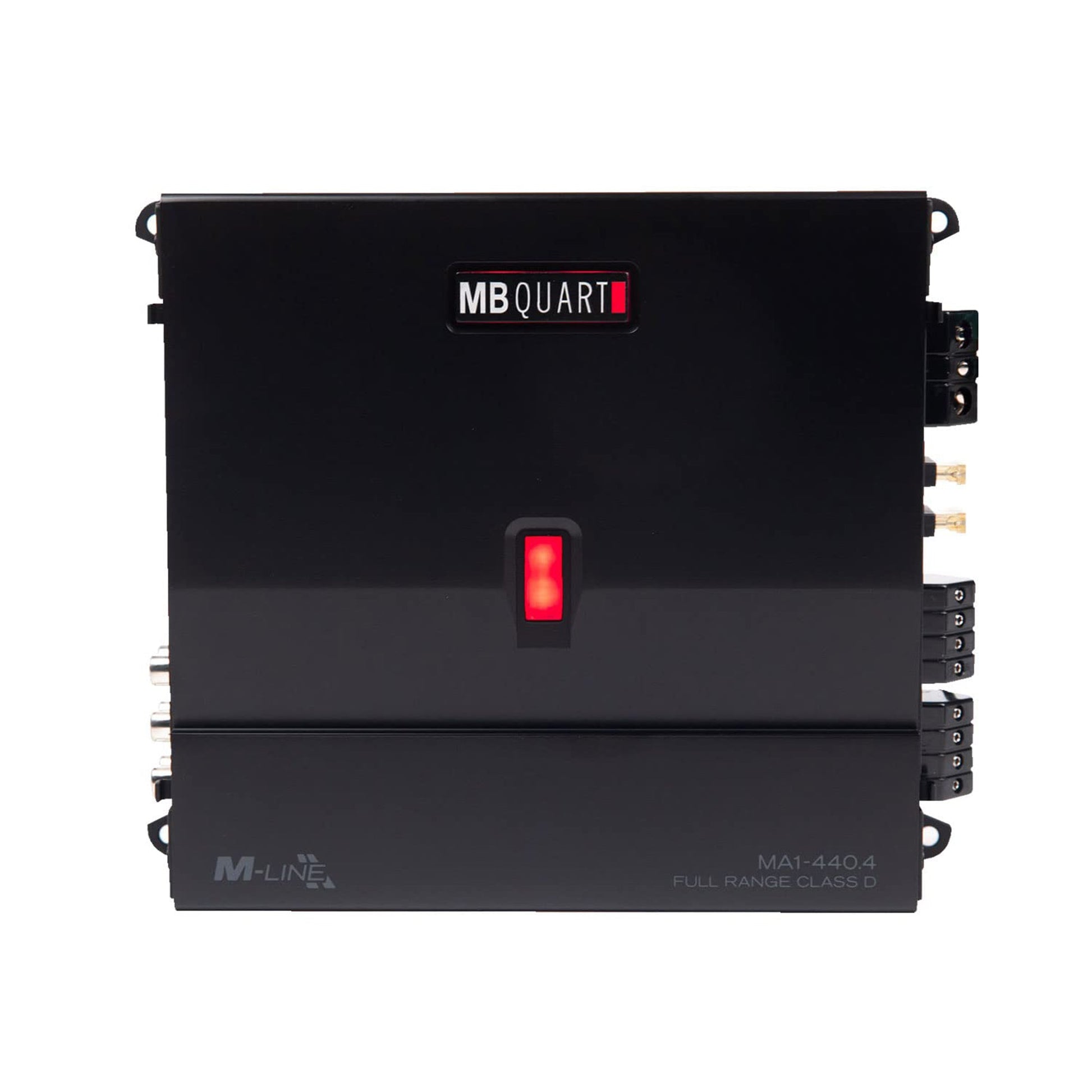 MB Quart 440 Watt 4 Channel Car Audio Amplifier Digital Class D MA1-440.4, Black - Find Fresh Goods