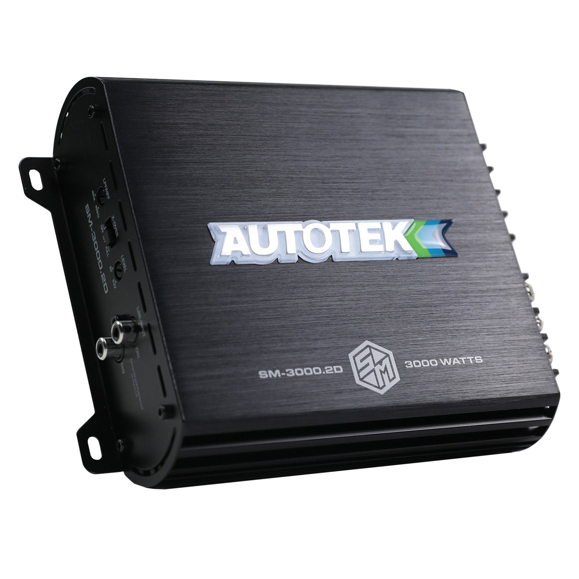 Autotek 3000W 2 Channel Car Audio Amplifier Bass Knob, Street Machine SM-3000.2D - Find Fresh Goods