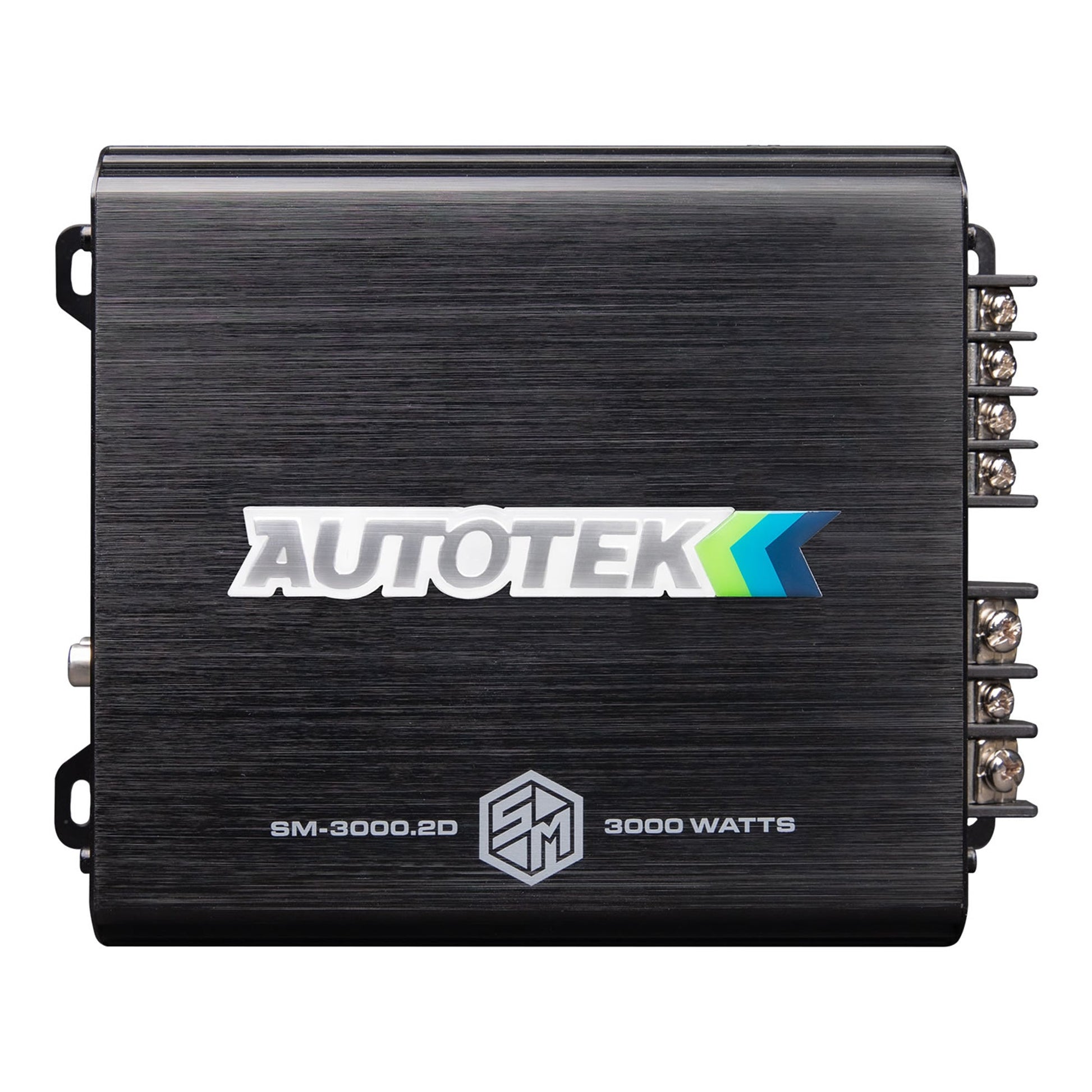 Autotek 3000W 2 Channel Car Audio Amplifier Bass Knob, Street Machine SM-3000.2D - Find Fresh Goods