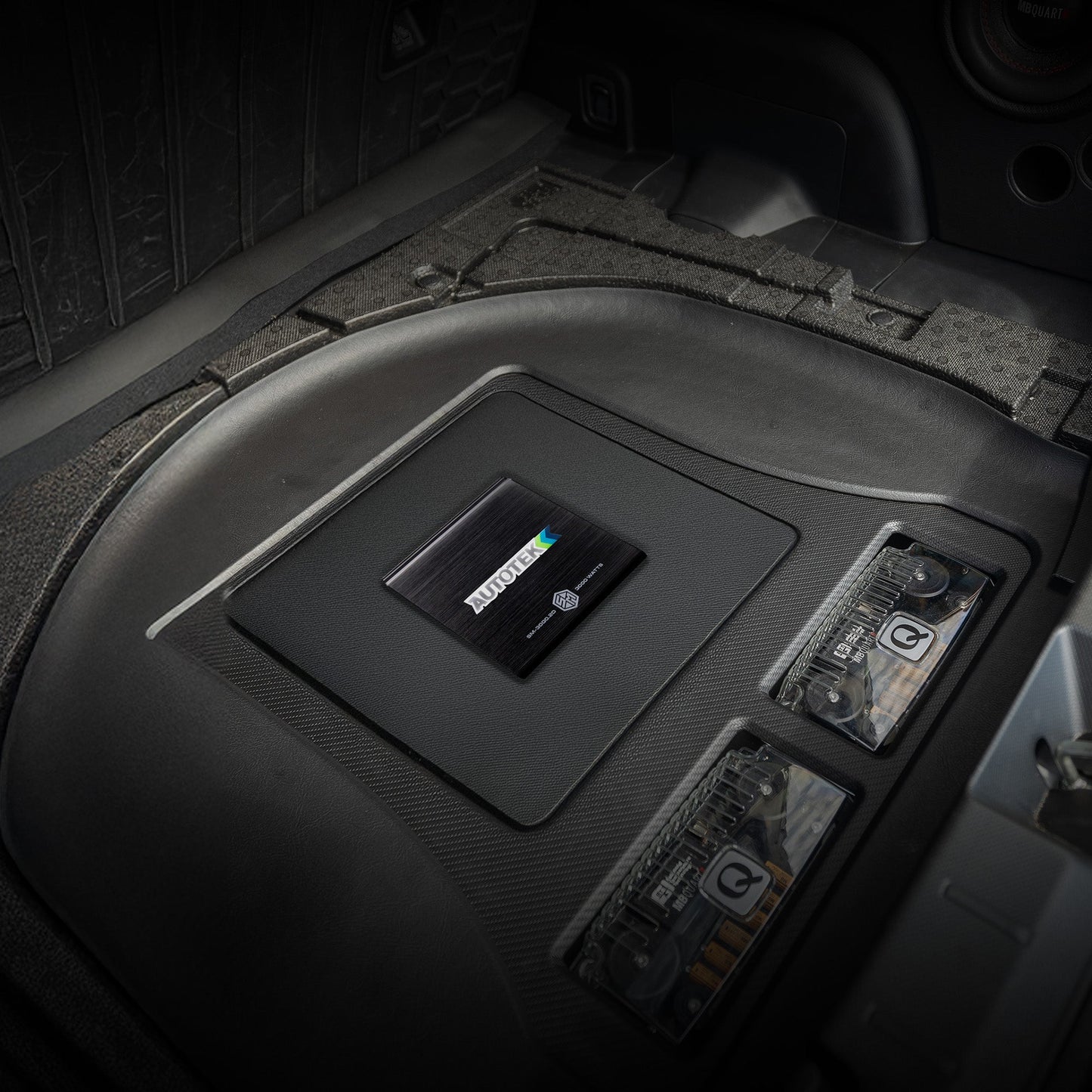 Autotek 3000W 2 Channel Car Audio Amplifier Bass Knob, Street Machine SM-3000.2D - Find Fresh Goods