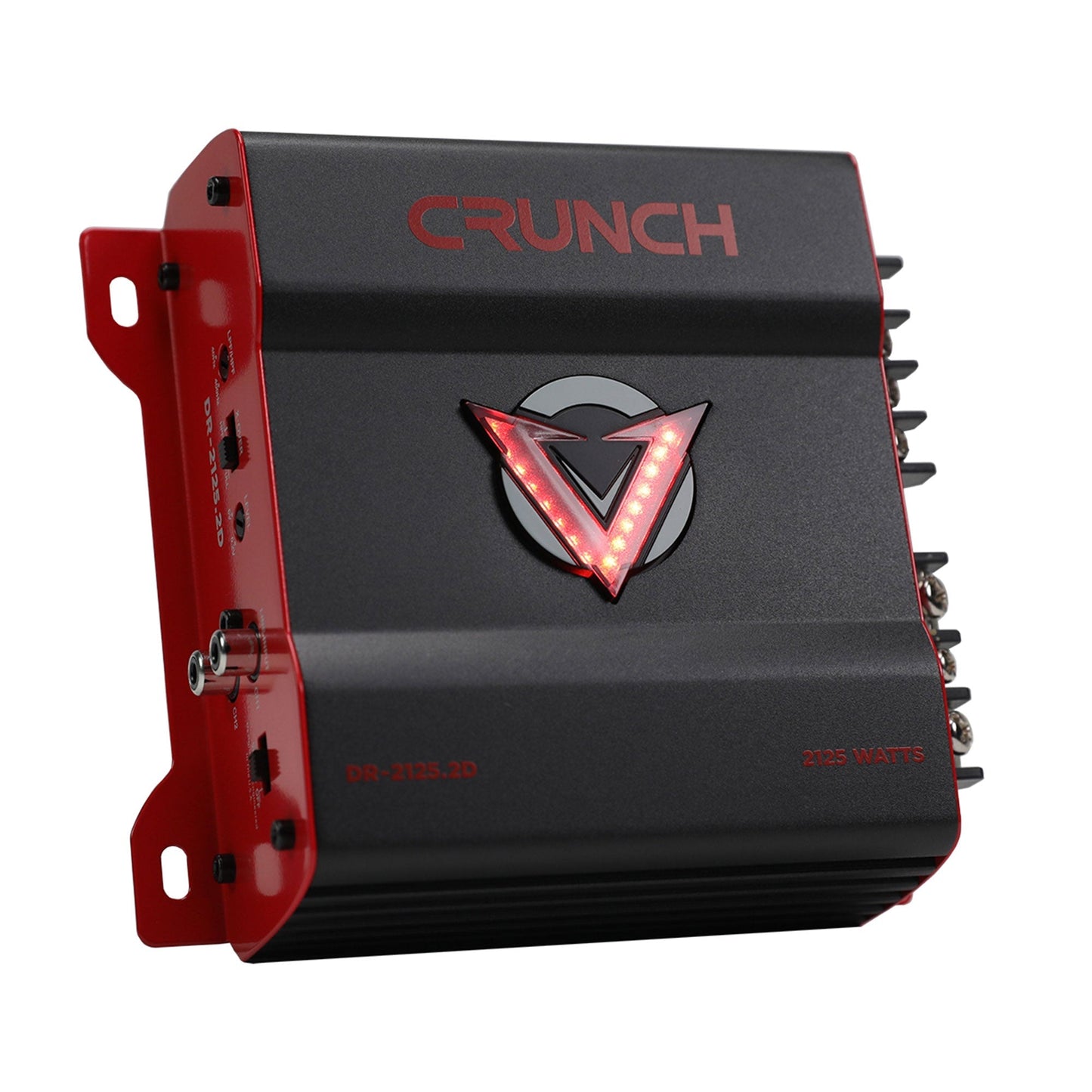 Crunch 2125W 2 Channel Subwoofer Car Audio Amp, Adjustable Crossovers, Bass Knob - Find Fresh Goods