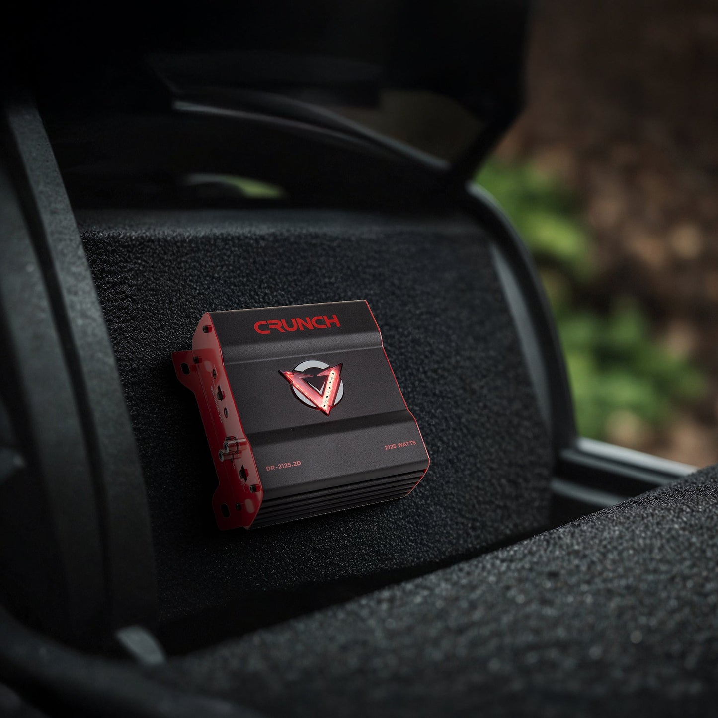 Crunch 2125W 2 Channel Subwoofer Car Audio Amp, Adjustable Crossovers, Bass Knob - Find Fresh Goods