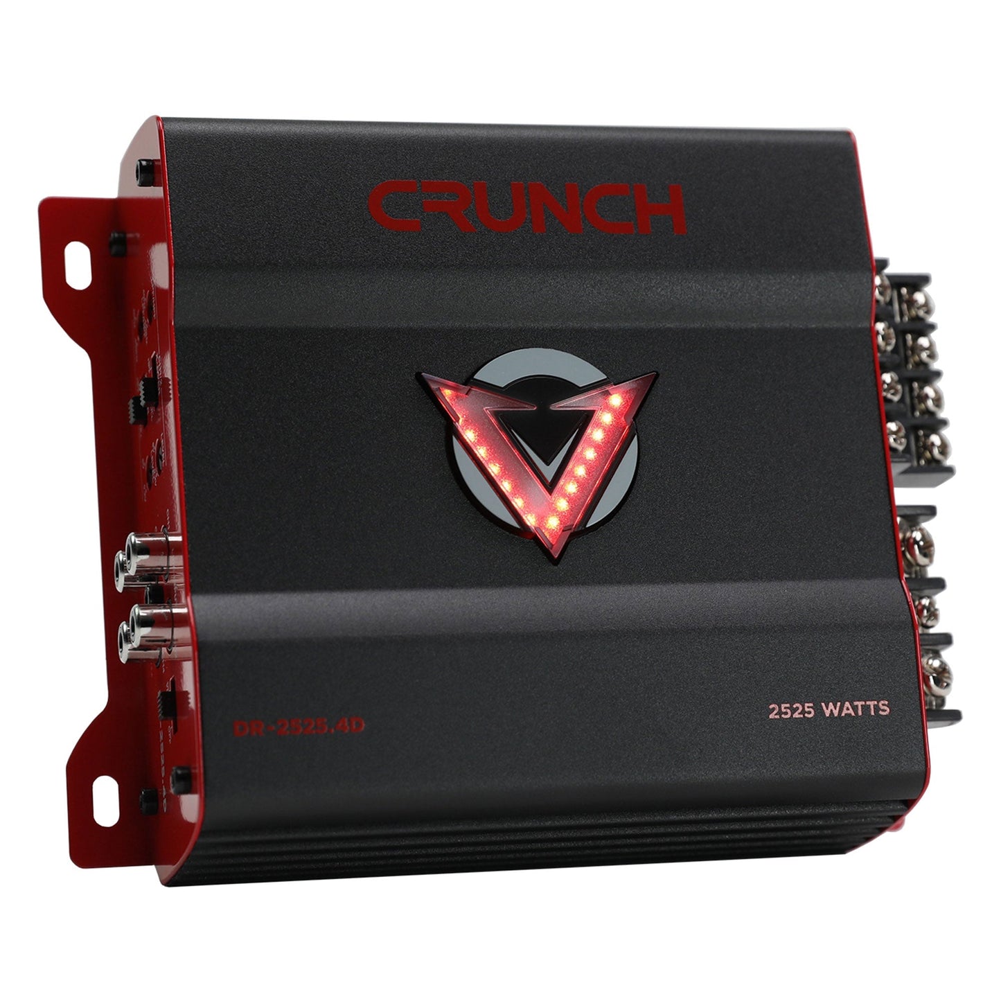 Crunch 2525W 4 Channel Subwoofer Car Audio Amp, Adjustable Crossovers, Bass Knob - Find Fresh Goods