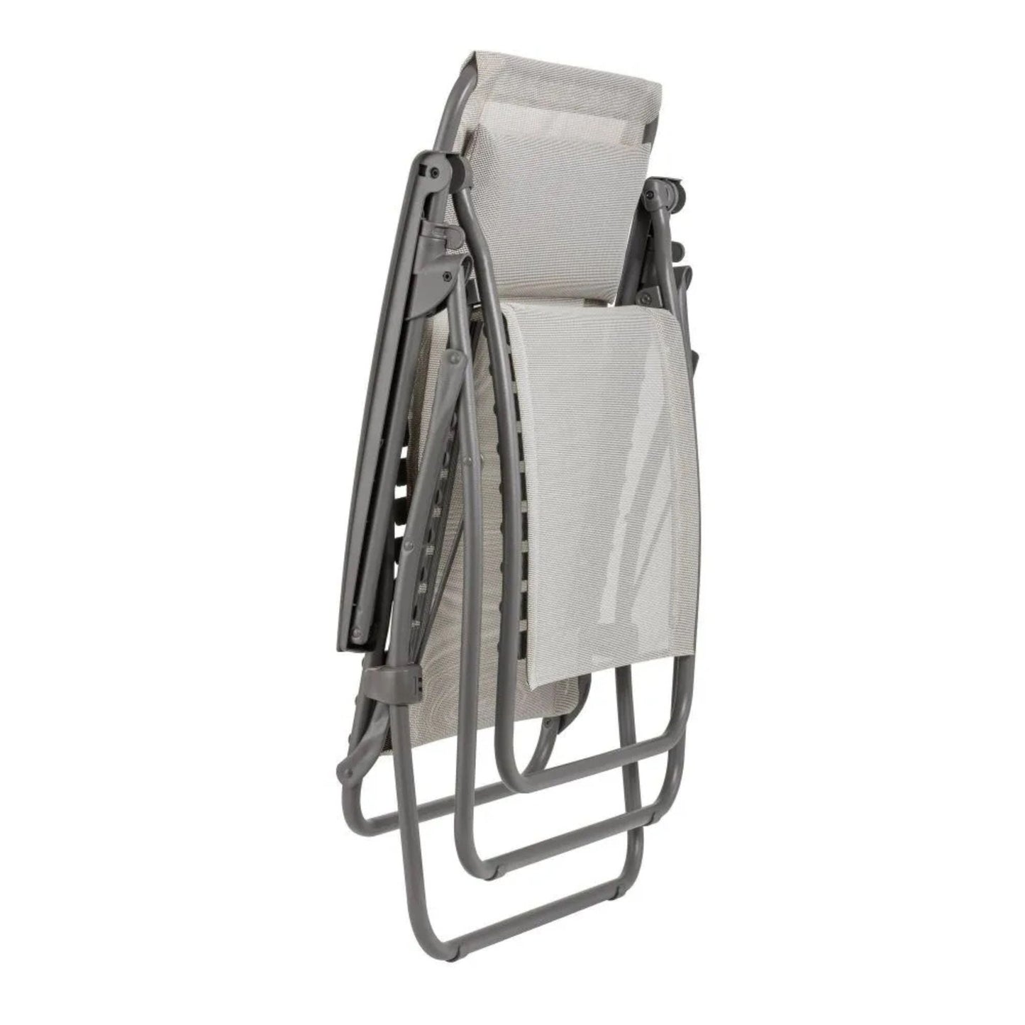 Lafuma Zen Edition Adjustable Relaxation Chair, Multi-Position Armchair, Seigle