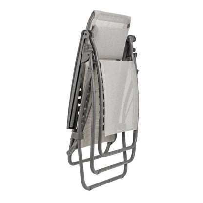 Lafuma Zen Edition Adjustable Relaxation Chair, Multi-Position Armchair, Seigle