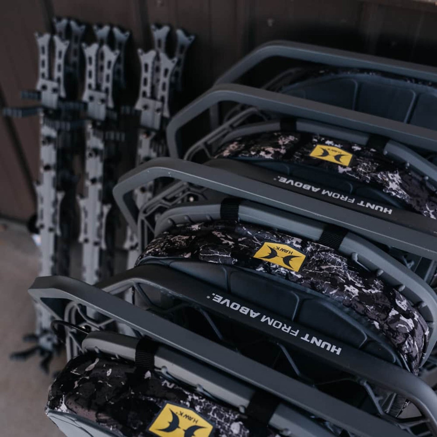 Hawk Helium Pro Hang-On Tree Stand, Memory Foam Seat Hunting Gear, 34.75 x 24.5"