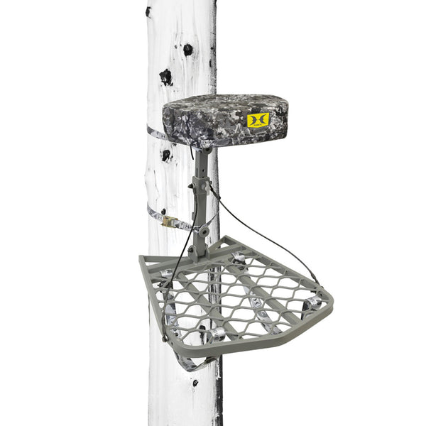Hawk Helium Ultra Lite Hang-On Stand, Memory Foam Seat Hunting Gear, 27.25x20.5"