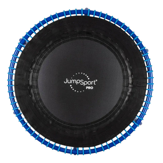 JumpSport 350 PRO Fitness Trampoline, Cardio Workout Equipment, 39 Inch, Blue