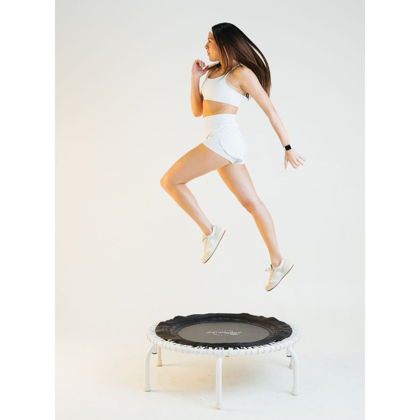 JumpSport 350 PRO Fitness Trampoline, Cardio Workout Equipment, 39 Inch, Elevate