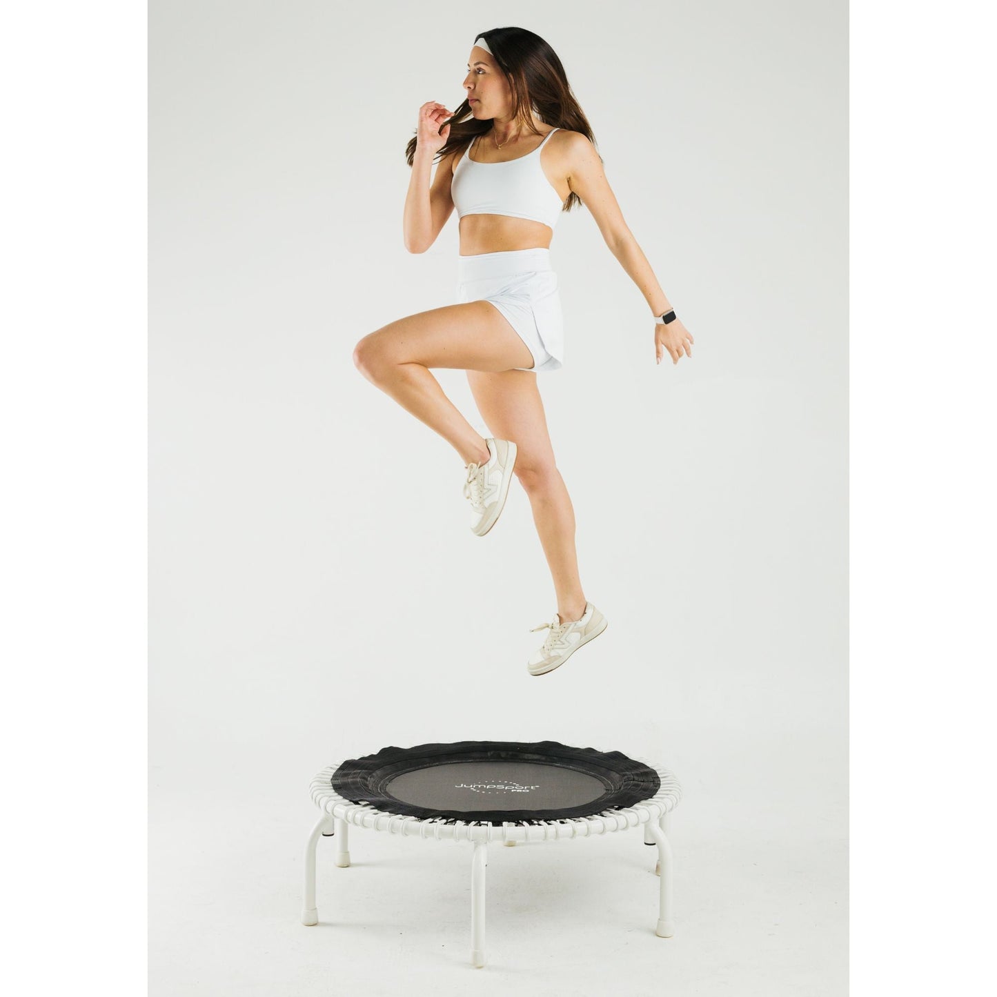 JumpSport 350 PRO Fitness Trampoline, Cardio Workout Equipment, 39 Inch, Elevate