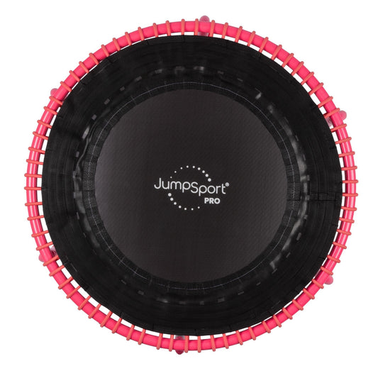 JumpSport 350 PRO Fitness Trampoline, Cardio Workout Equipment, 39 Inch, Blossom