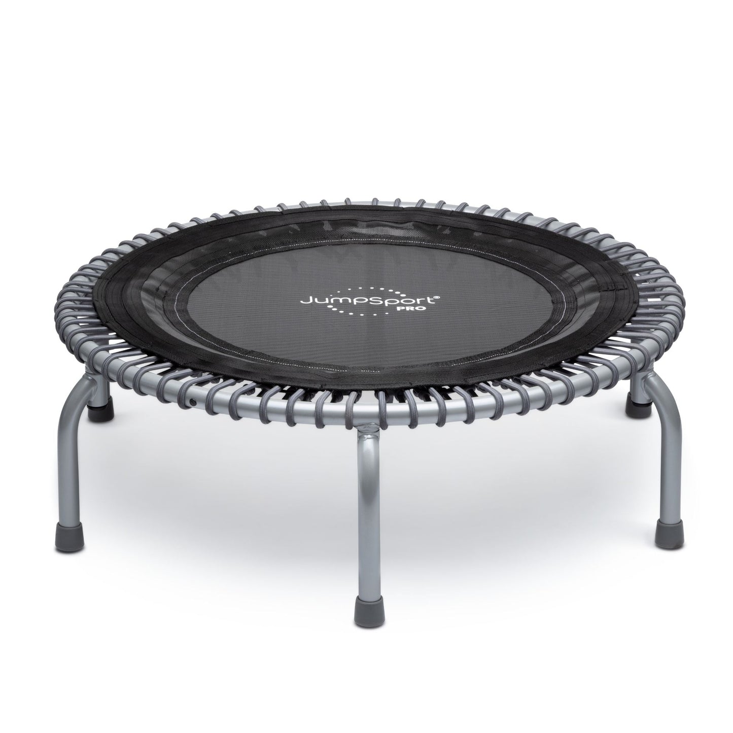 JumpSport 350 PRO Fitness Trampoline, Cardio Workout Equipment, 39", Graphite