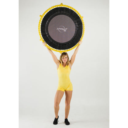 JumpSport 350 PRO Fitness Trampoline, Cardio Workout Equipment, 39 Inch, Radiate