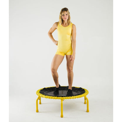 JumpSport 350 PRO Fitness Trampoline, Cardio Workout Equipment, 39 Inch, Radiate