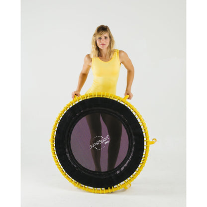 JumpSport 350 PRO Fitness Trampoline, Cardio Workout Equipment, 39 Inch, Radiate