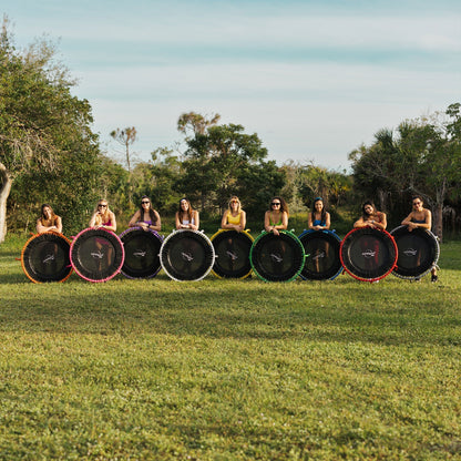 JumpSport 350 PRO Fitness Trampoline, Cardio Workout Equipment, 39 Inch, Ignite