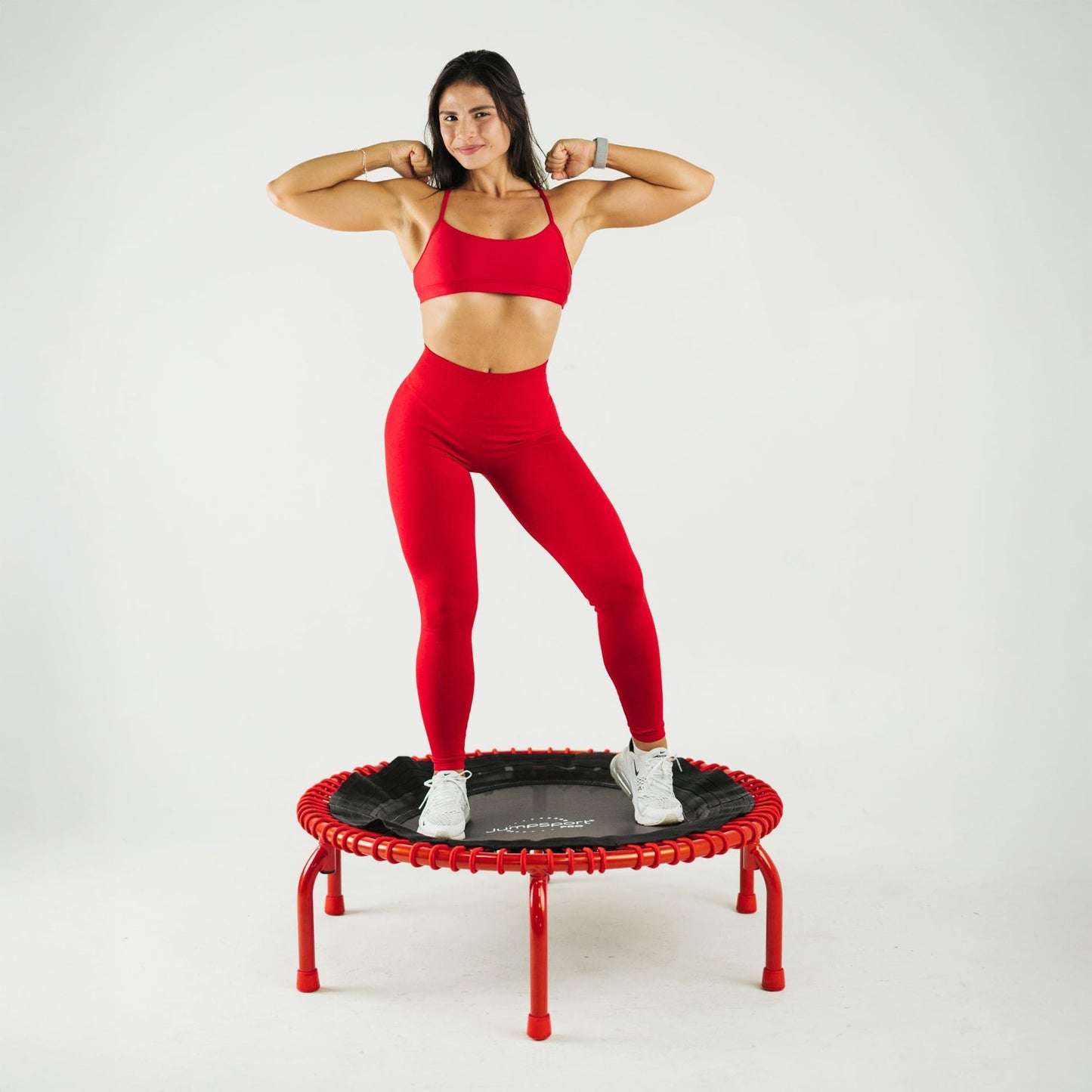 JumpSport 350 PRO Fitness Trampoline, Cardio Workout Equipment, 39 Inch, Ignite