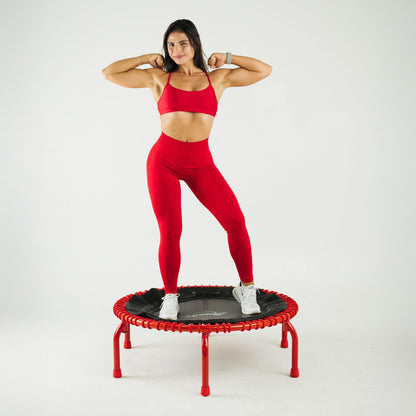 JumpSport 350 PRO Fitness Trampoline, Cardio Workout Equipment, 39 Inch, Ignite