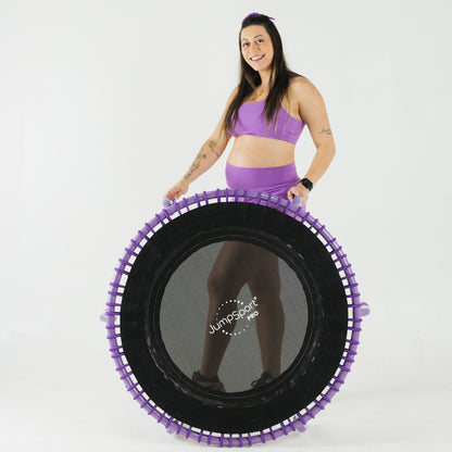 JumpSport 350 PRO Fitness Trampoline, Cardio Workout Equipment, 39 Inch, Inspire