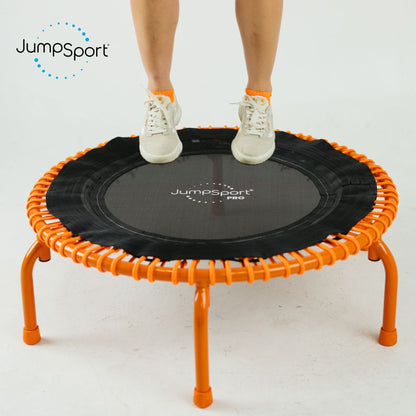 JumpSport 350 PRO Fitness Trampoline, Cardio Workout Equipment, 39 Inch, Energize