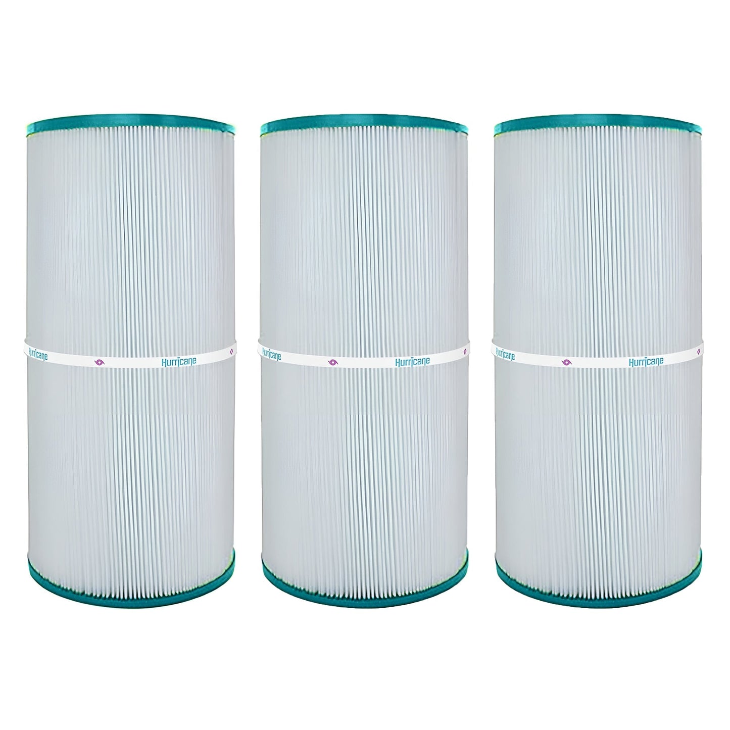 Hurricane Advanced Pool Filter Cartridge for C-7447, PA50SV, FC-1235, & Hayward, 3 Pack