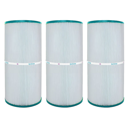 Hurricane Advanced Pool Filter Cartridge for C-7447, PA50SV, FC-1235, & Hayward, 3 Pack