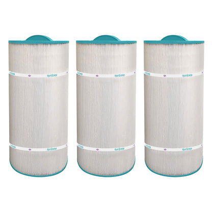 Hurricane 3 Pack Replacement Spa Filter Cartridge for Unicel C8399 and PCD100W