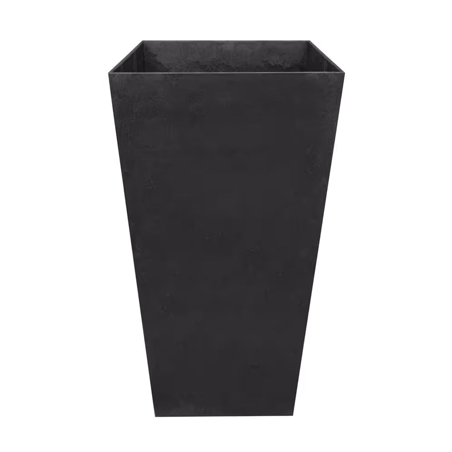 Tierra Verde 2 Pack Indoor Outdoor 28 Inch Self Watering Planters, Sonata, Black