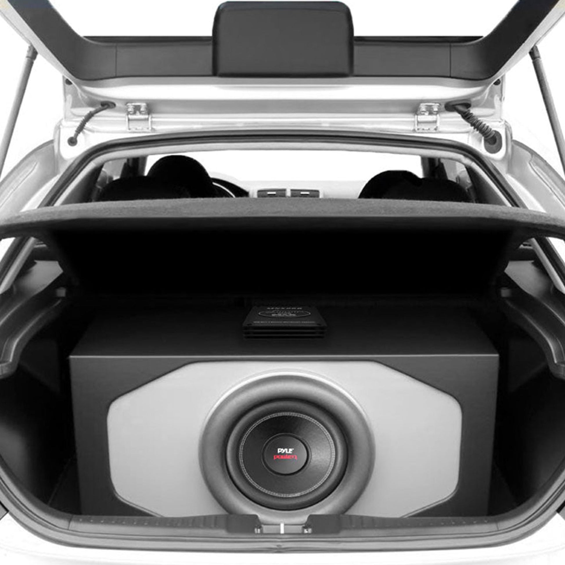 Pyle 8 Inch 1600W DVC 4 Ohm Car Audio Subwoofer Speaker Set, Black (2 Pack) - Find Fresh Goods