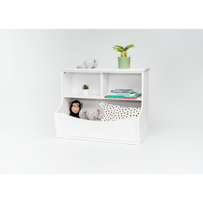 PJ Wood Multi-Functional Bookcase, Store or Display Books of Different Sizes