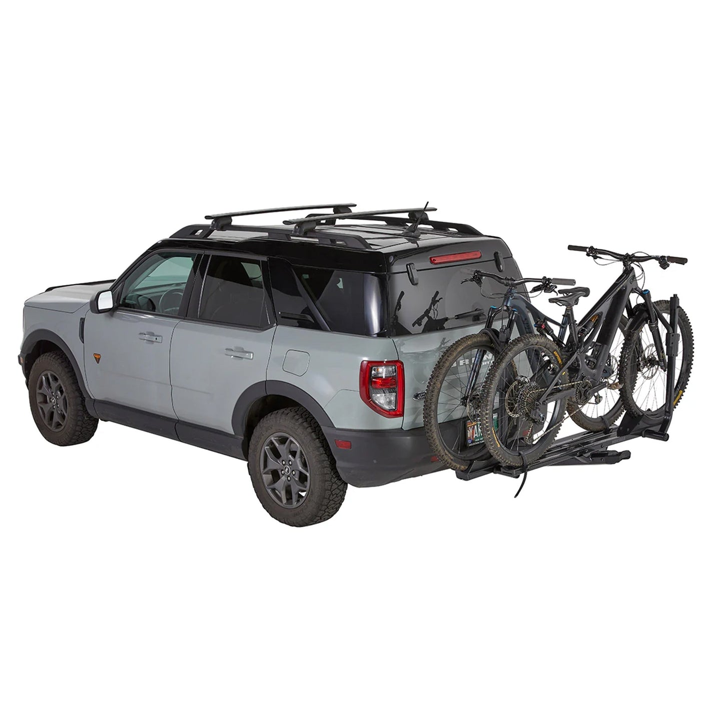 Yakima StageTwo 2" Premium Platform 2 Bike Tray Hitch Bike Rack, Anthracite - Find Fresh Goods