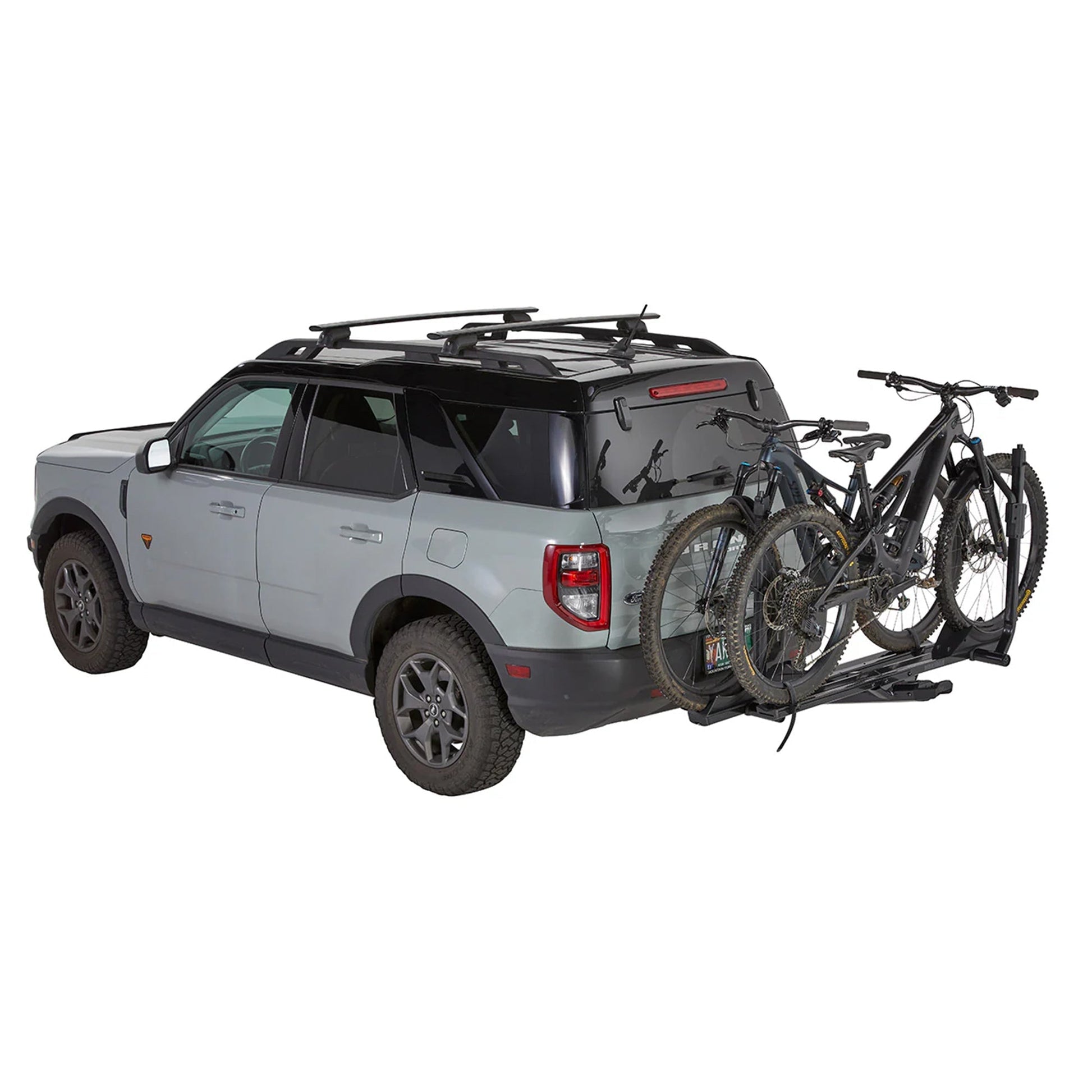 Yakima StageTwo 2" Premium Platform 2 Bike Tray Hitch Bike Rack, Anthracite - Find Fresh Goods