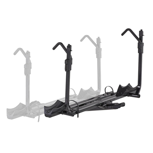 Yakima StageTwo Add-On Premium Platform 2 Bike Tray Hitch Bike Rack, Anthracite