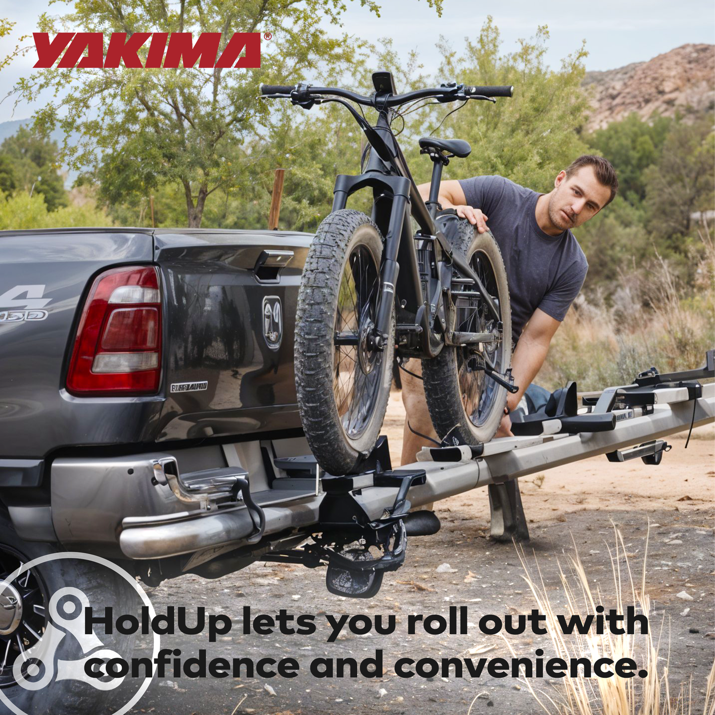 Yakima StageTwo 2" Premium Platform +2 Bike Tray Vehicle Hitch Add On, Slate - Find Fresh Goods