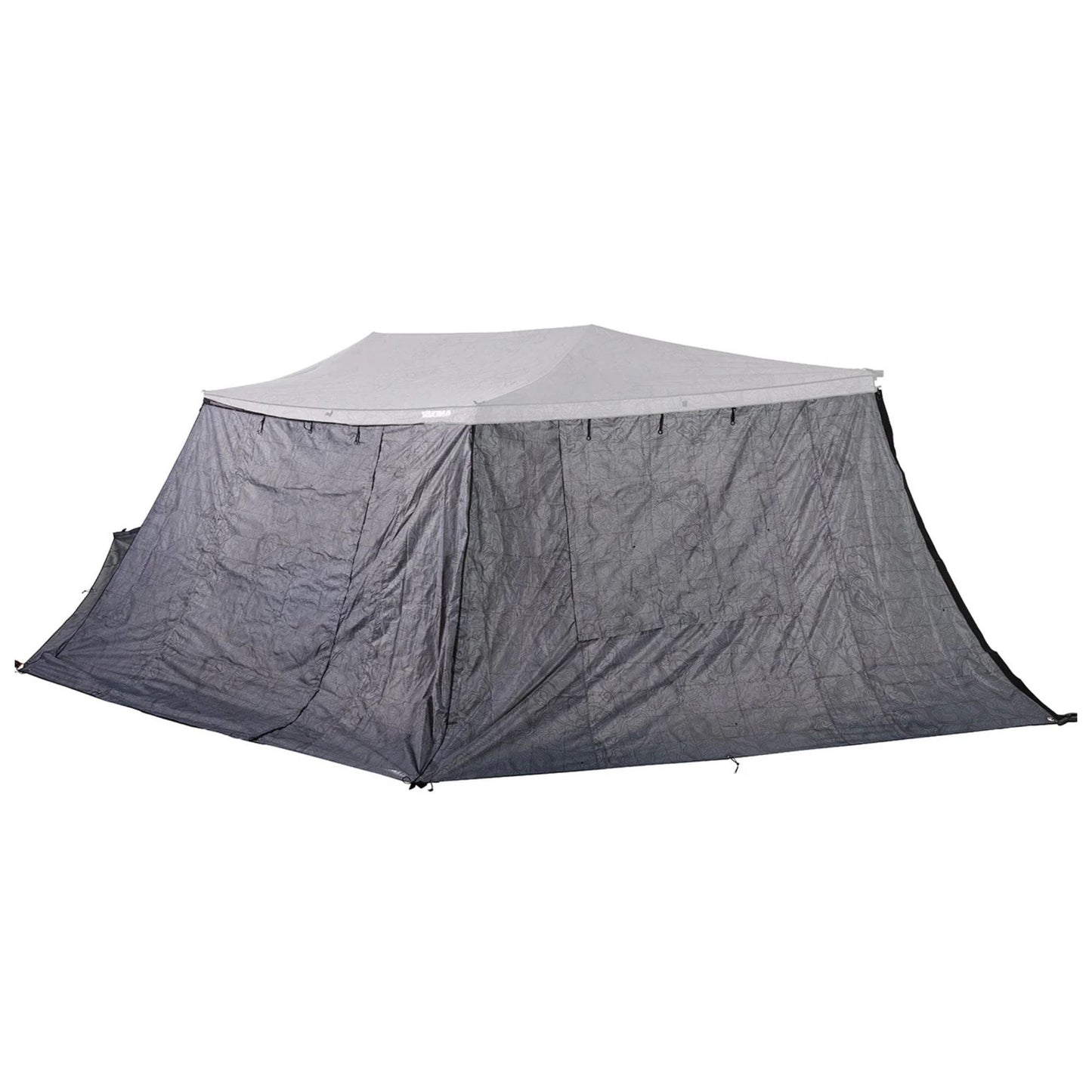 Yakima OverNOut 180 Wall Kit Awning Accessory with Wall and Door Panel, Gray