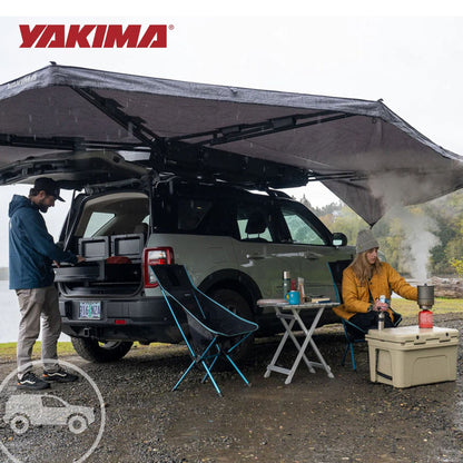 Yakima OverNOut 270 XL Awning, Opens on Right Side with 132 Sq. Ft. Coverage