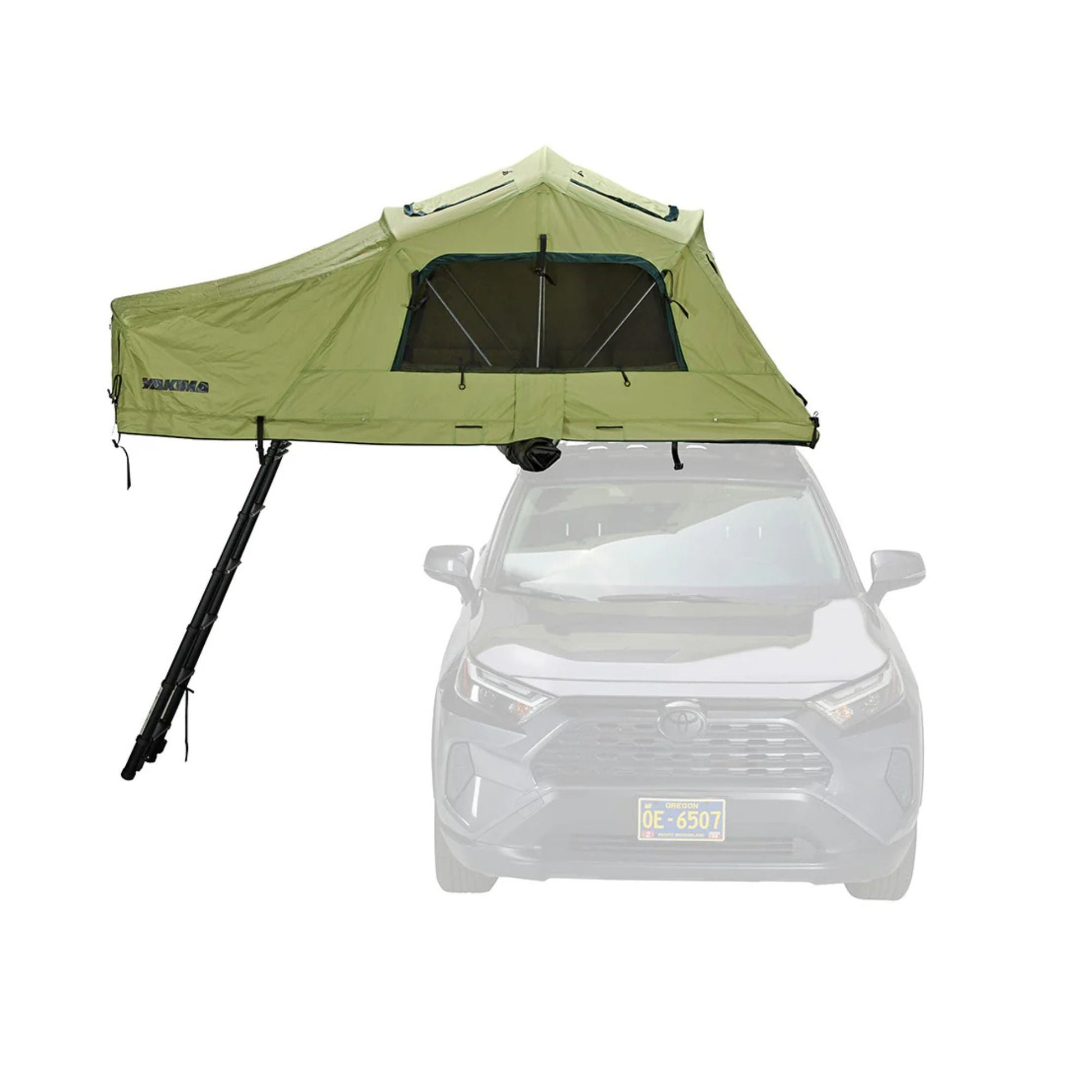 Yakima SkyRise HD Heavy Duty 4 Season Rooftop Tent, Mattress for 2 People, Green - Find Fresh Goods