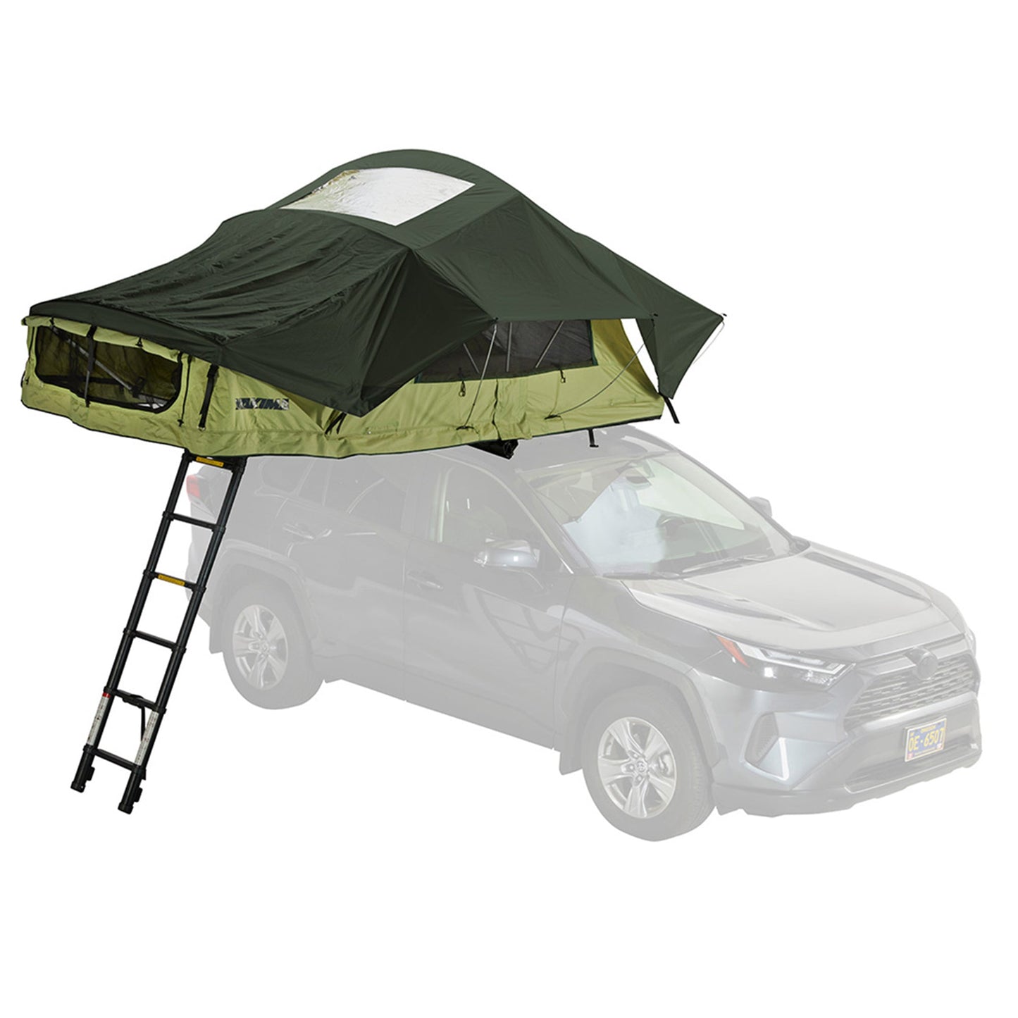 Yakima SkyRise HD Heavy Duty 4 Season Rooftop Tent, Mattress for 2 People, Green - Find Fresh Goods